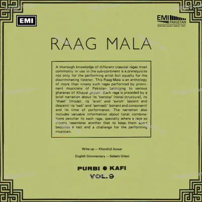 Raag Mala, Vol. 9 - Ustad Qudratullah Khan