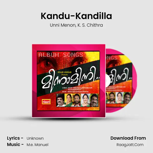 Kandu-Kandilla Song mp3 | Unni Menon