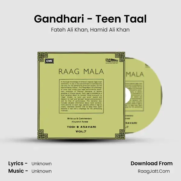 Gandhari - Teen Taal mp3 song