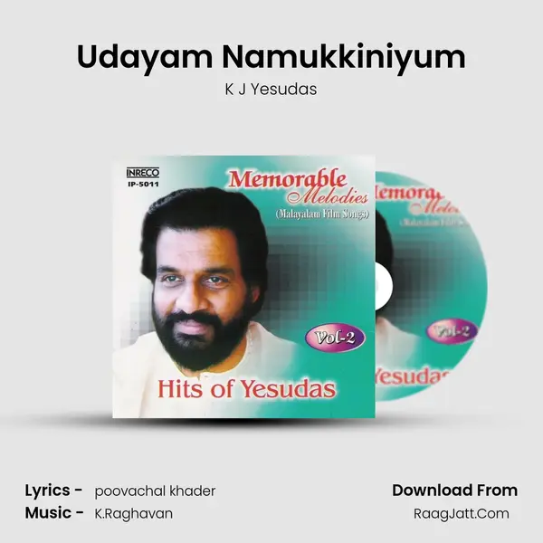 Udayam Namukkiniyum Song mp3 | K J Yesudas