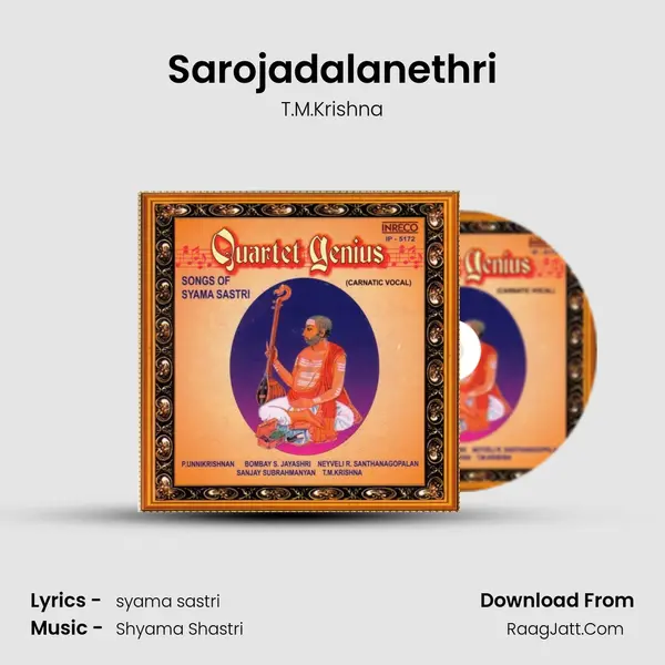 Sarojadalanethri Song mp3 | T.M.Krishna