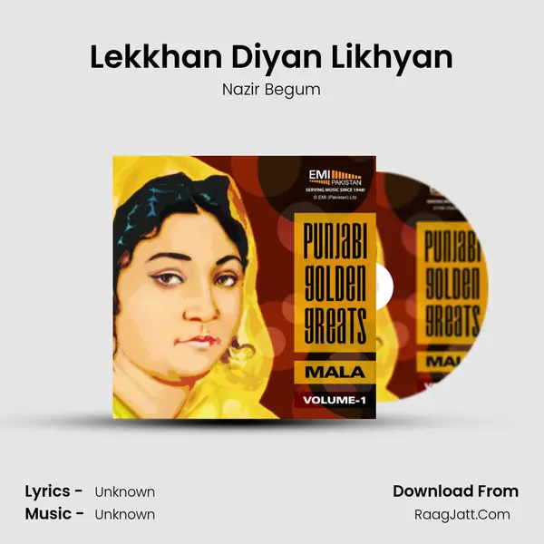 Lekkhan Diyan Likhyan Song mp3 | Nazir Begum