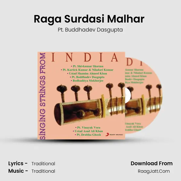 Raga Surdasi Malhar (Madhyalaya Gat in Teental) Song mp3 | Pt. Buddhadev Dasgupta