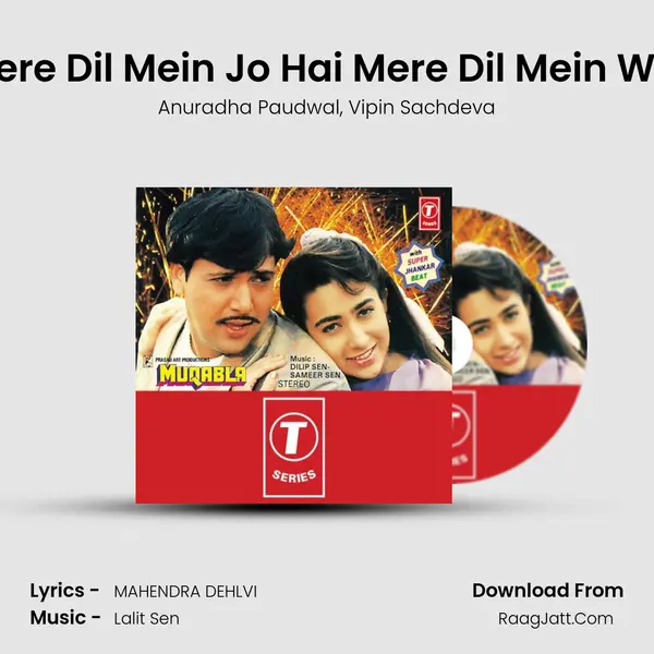 Tere Dil Mein Jo Hai Mere Dil Mein Wo Song mp3 | Anuradha Paudwal