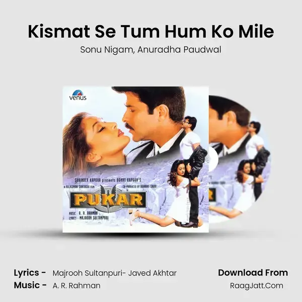 Kismat Se Tum Hum Ko Mile Song mp3 | Sonu Nigam