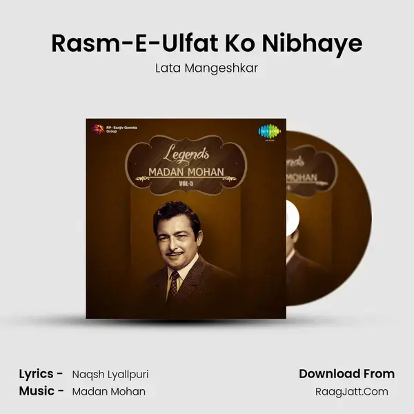 Rasm-E-Ulfat Ko Nibhaye Song mp3 | Lata Mangeshkar