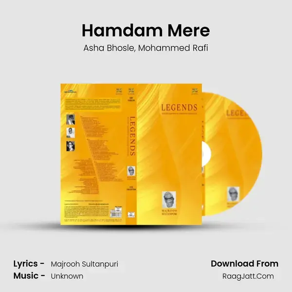 Hamdam Mere Song mp3 | Asha Bhosle