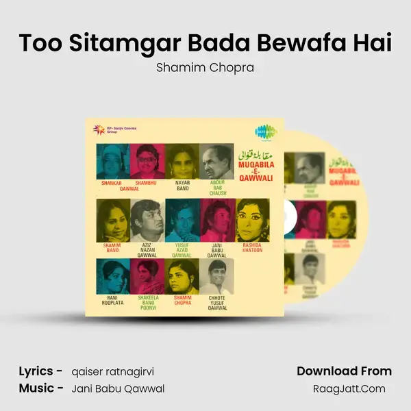 Too Sitamgar Bada Bewafa Hai Song mp3 | Shamim Chopra