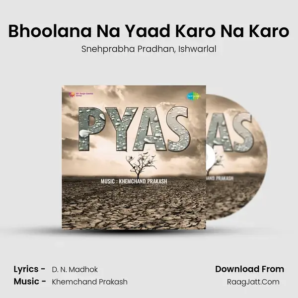 Bhoolana Na Yaad Karo Na Karo Song mp3 | Snehprabha Pradhan