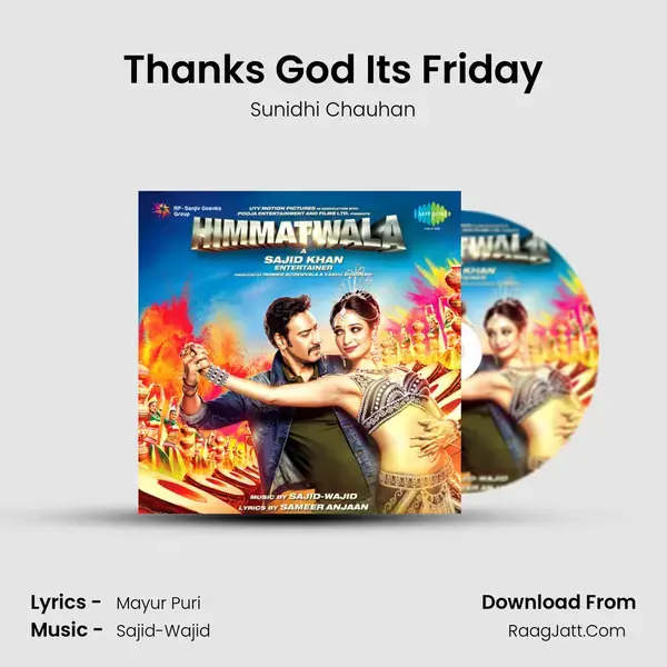 Thanks God Its Friday Song mp3 | Sunidhi Chauhan