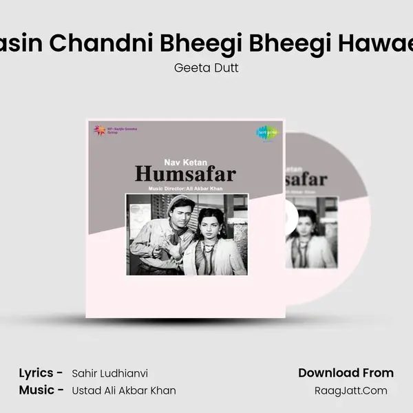 Hasin Chandni Bheegi Bheegi Hawaen Song mp3 | Geeta Dutt