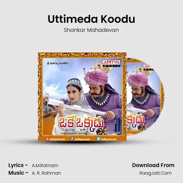 Uttimeda Koodu Song mp3 | Shankar Mahadevan