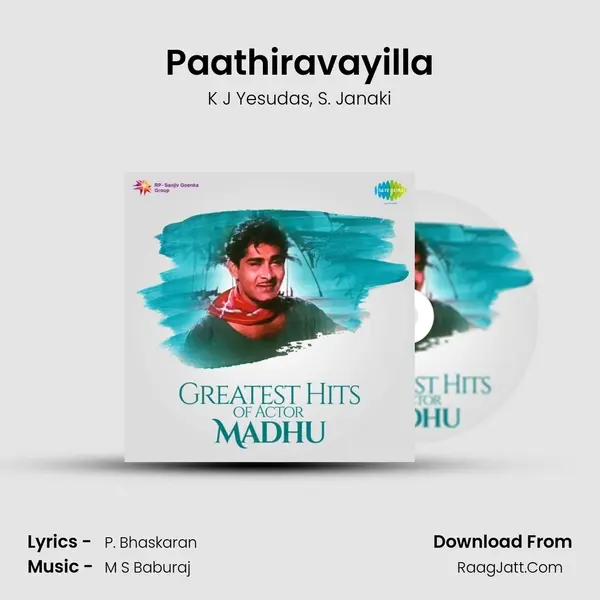 Paathiravayilla Song mp3 | K J Yesudas