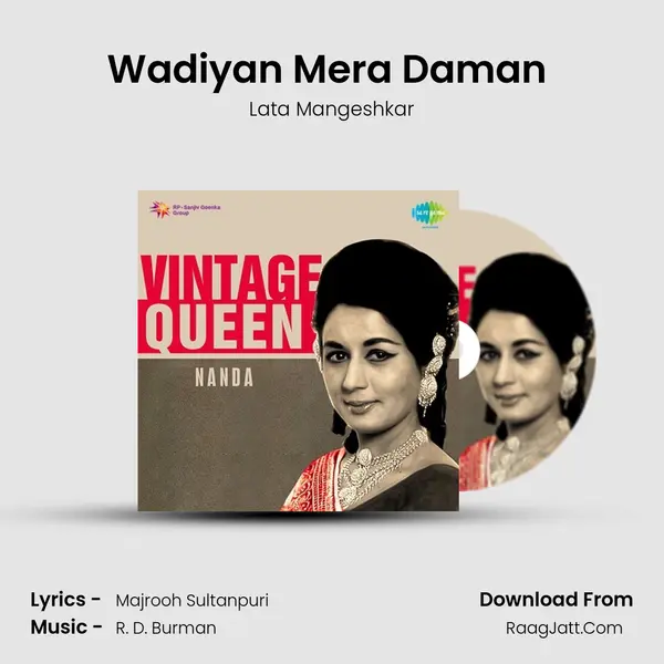 Wadiyan Mera Daman (Female) Song mp3 | Lata Mangeshkar