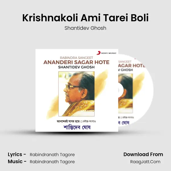 Krishnakoli Ami Tarei Boli Song mp3 | Shantidev Ghosh