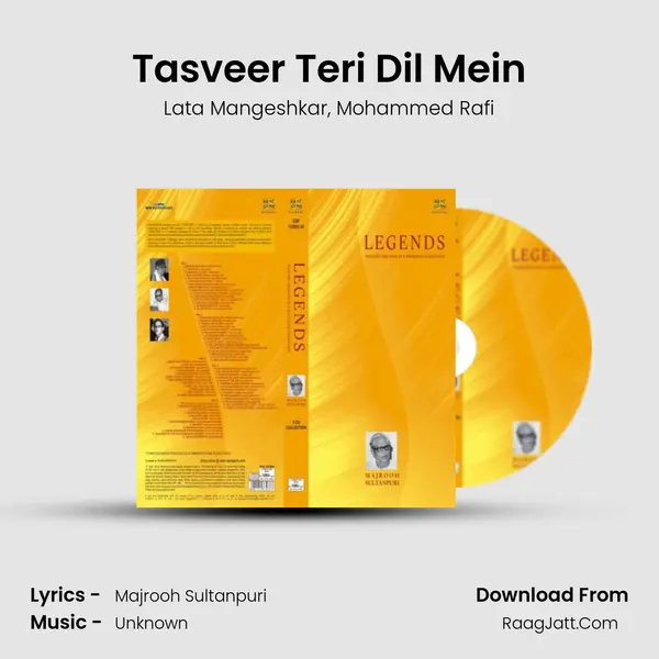 Tasveer Teri Dil Mein Song mp3 | Lata Mangeshkar