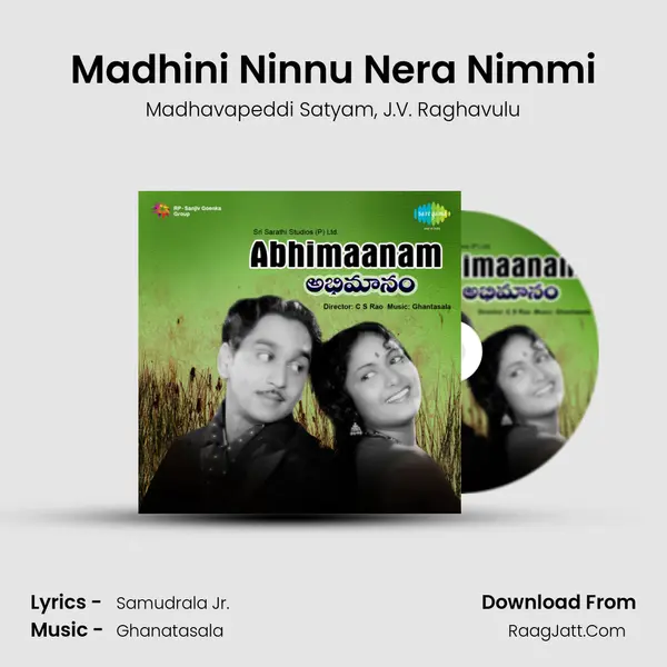 Madhini Ninnu Nera Nimmi Song mp3 | Madhavapeddi Satyam