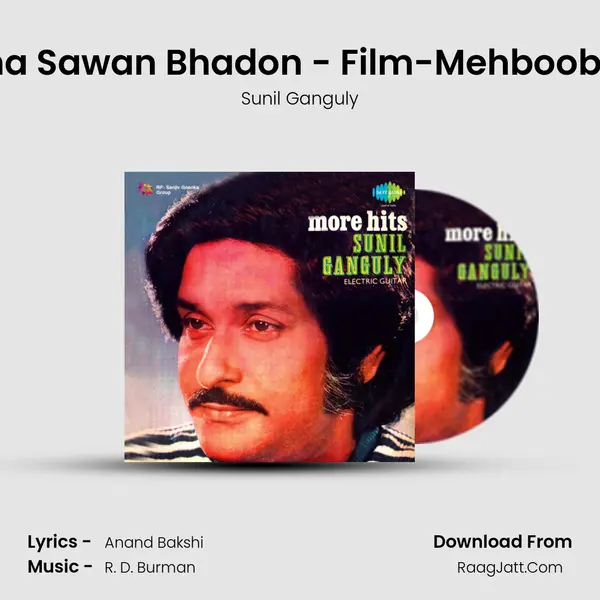 Mere Naina Sawan Bhadon - Film-Mehbooba - Guitar Song mp3 | Sunil Ganguly