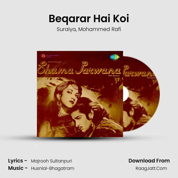 Beqarar Hai Koi Song mp3 | Suraiya