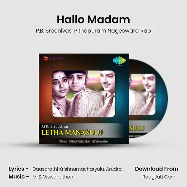 Hallo Madam Song mp3 | P.B. Sreenivas