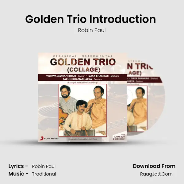 Golden Trio Introduction (Live) Song mp3 | Robin Paul