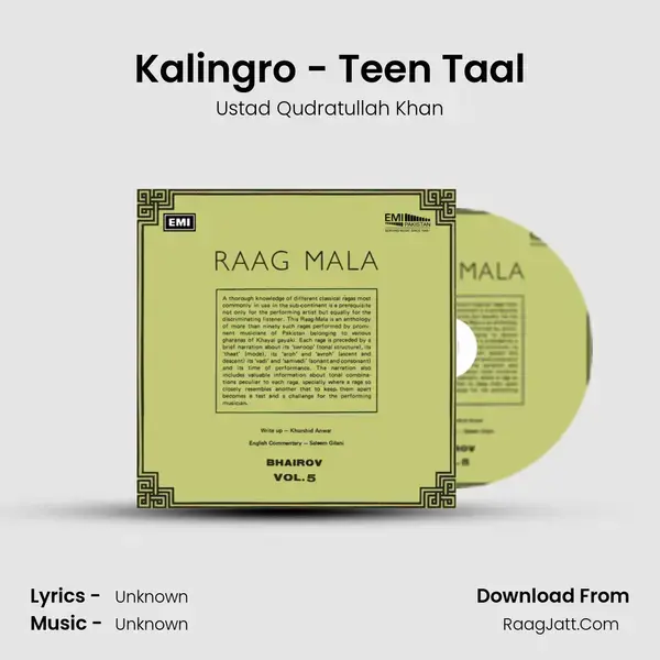 Kalingro - Teen Taal mp3 song