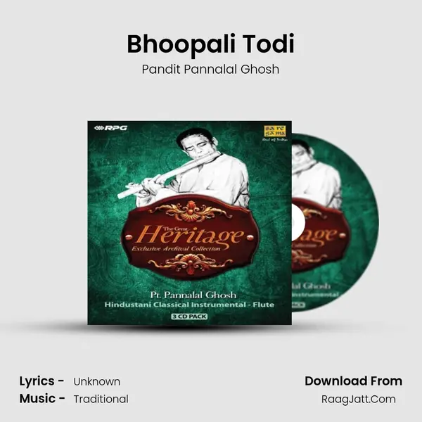 Bhoopali Todi Song mp3 | Pandit Pannalal Ghosh