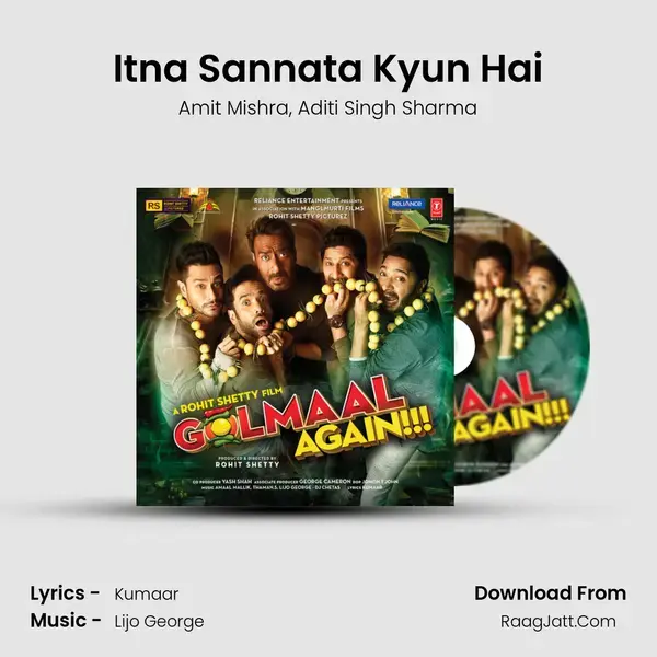 Itna Sannata Kyun Hai Song mp3 | Amit Mishra