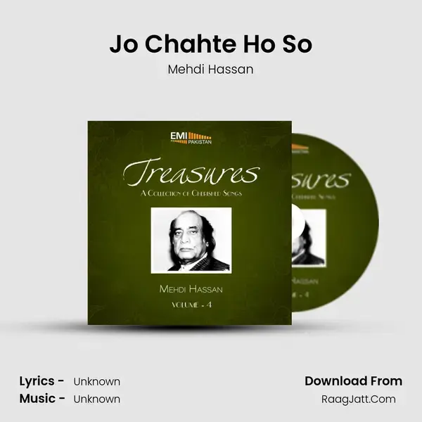 Jo Chahte Ho So Song mp3 | Mehdi Hassan