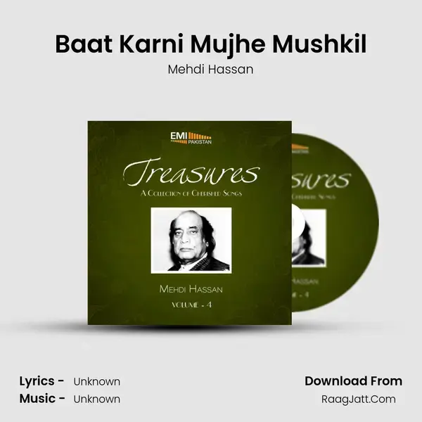 Baat Karni Mujhe Mushkil Song mp3 | Mehdi Hassan