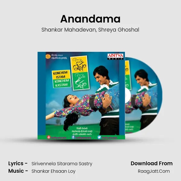 Anandama Song mp3 | Shankar Mahadevan