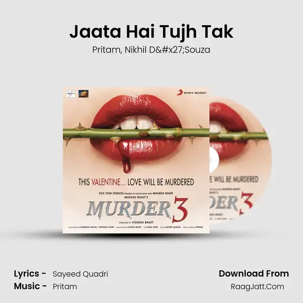 Jaata Hai Tujh Tak Song mp3 | Pritam