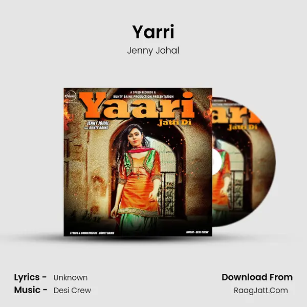 Yarri Song mp3 | Jenny Johal