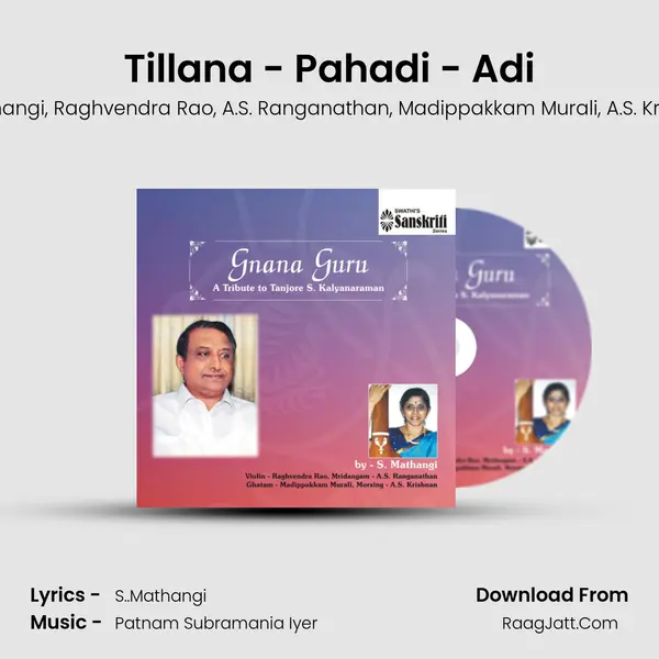 Tillana - Pahadi - Adi mp3 song