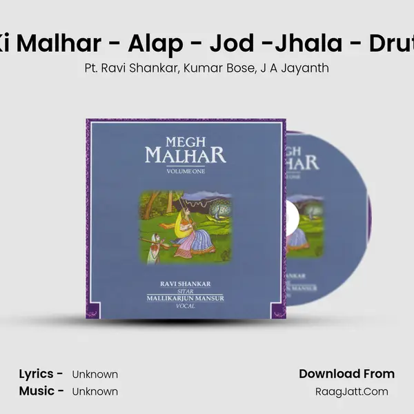 Raga Mian Ki Malhar - Alap - Jod -Jhala - Drut in Teentaal Song mp3 | Pt. Ravi Shankar