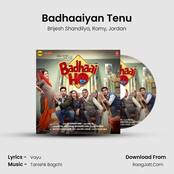 Badhaaiyan Tenu Song mp3 | Brijesh Shandilya