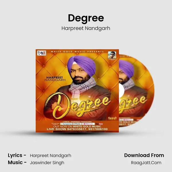 Degree Song mp3 | Harpreet Nandgarh