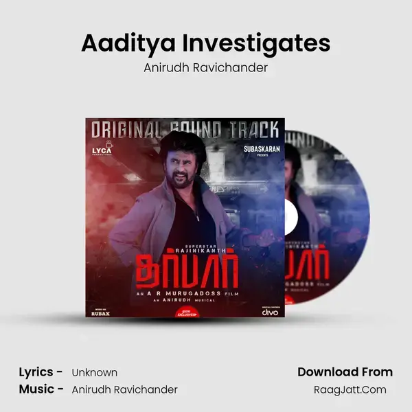 Aaditya Investigates Song mp3 | Anirudh Ravichander