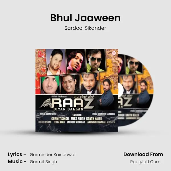 Bhul Jaaween Song mp3 | Sardool Sikander