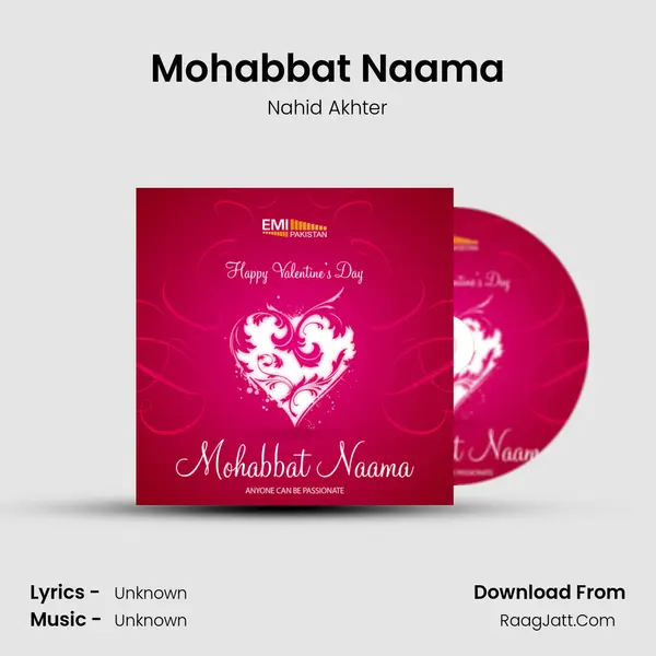 Mohabbat Naama Song mp3 | Nahid Akhter