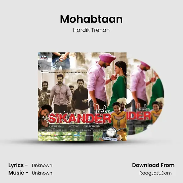 Mohabtaan Song mp3 | Hardik Trehan