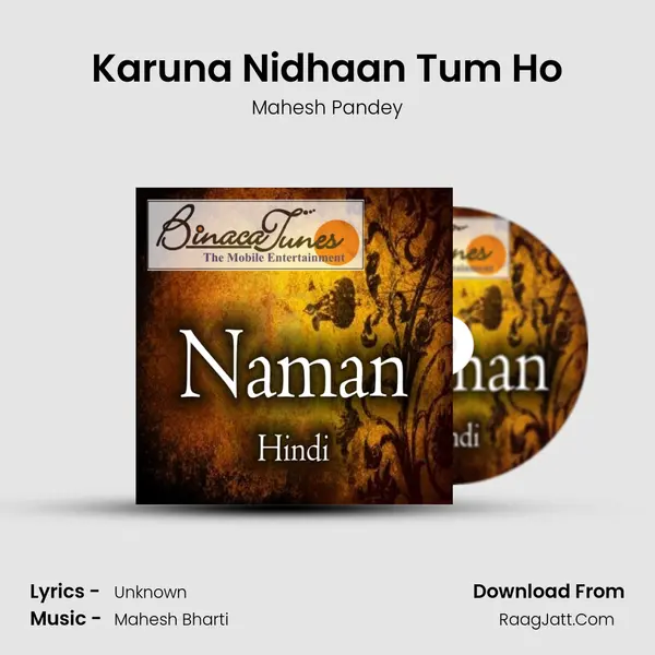 Karuna Nidhaan Tum Ho Song mp3 | Mahesh Pandey