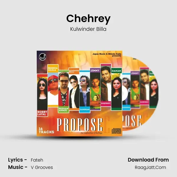 Chehrey Song mp3 | Kulwinder Billa