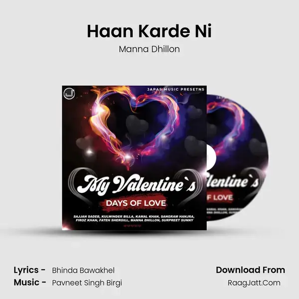 Haan Karde Ni Song mp3 | Manna Dhillon