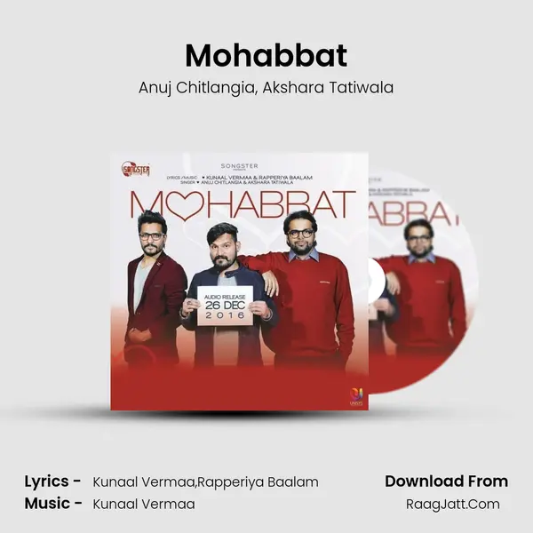 Mohabbat Song mp3 | Anuj Chitlangia