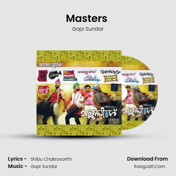 Masters (Theme Music) Song mp3 | Gopi Sundar