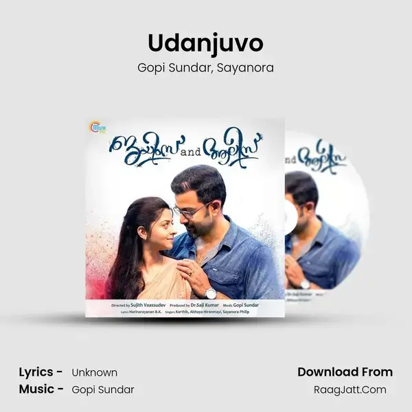 Udanjuvo Song mp3 | Gopi Sundar