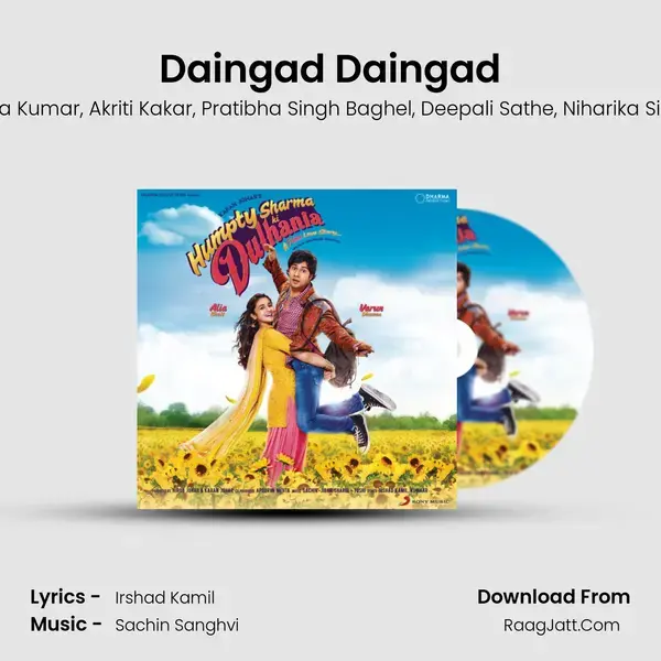 Daingad Daingad Song mp3 | Sachin-Jigar