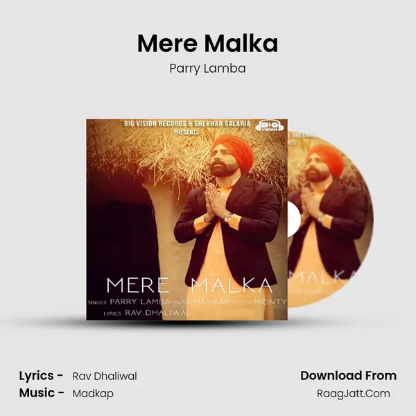 Mere Malka Song mp3 | Parry Lamba