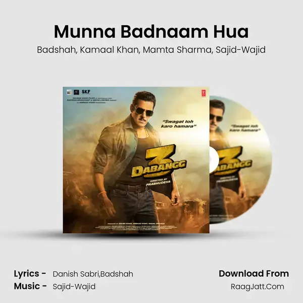 Munna Badnaam Hua mp3 song